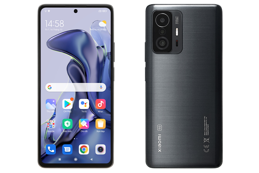 Điện thoại Xiaomi 11T 5G 128GB (Xám, Xanh Dương)