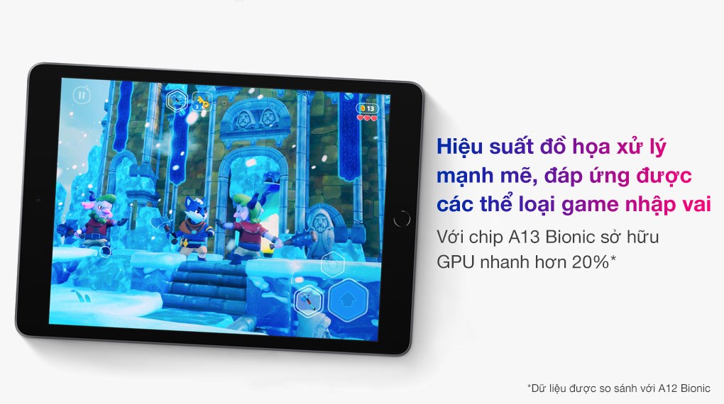 Máy tính bảng iPad 9 WiFi 64GB ( Bạc , Xám )