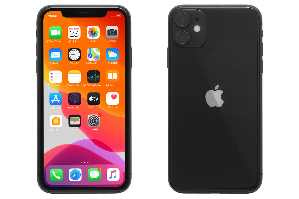 Điện thoại iPhone 11 64GB ( Trắng, Đen )