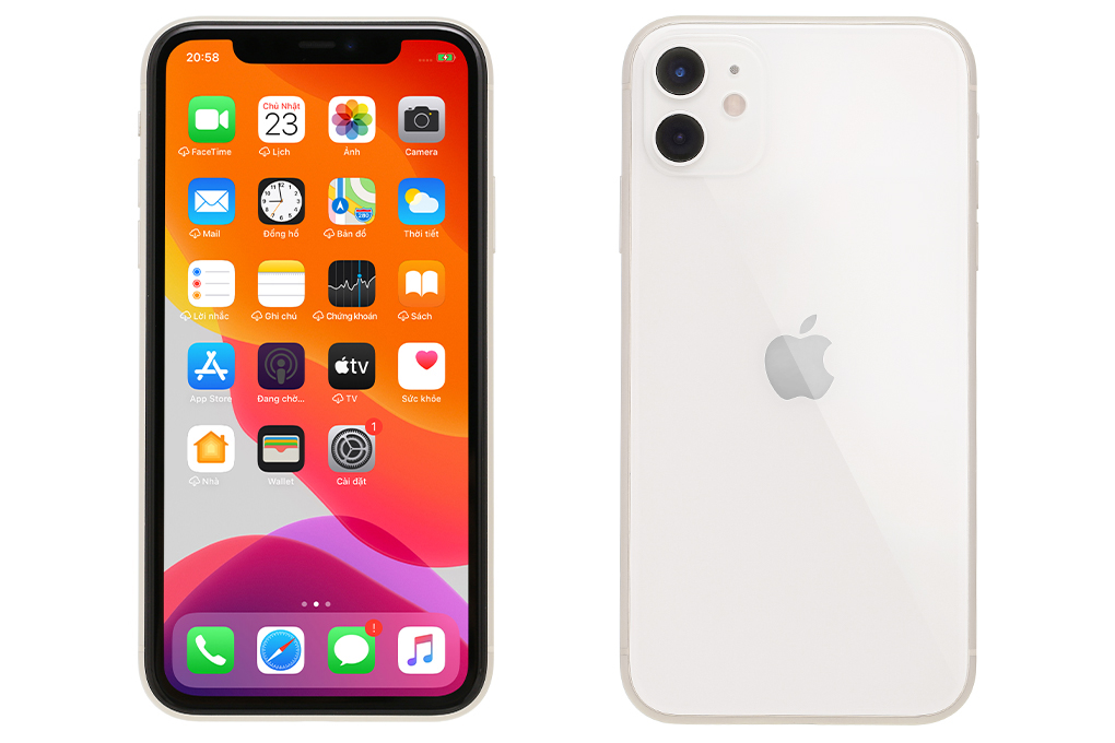 Điện thoại iPhone 11 128GB (Đen, Trắng)