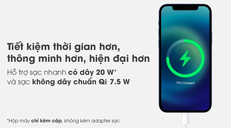 Điện thoại iPhone 12 64GB ( Trắng, Tím, Đen, Xanh Lá, Xanh Dương, Đỏ )