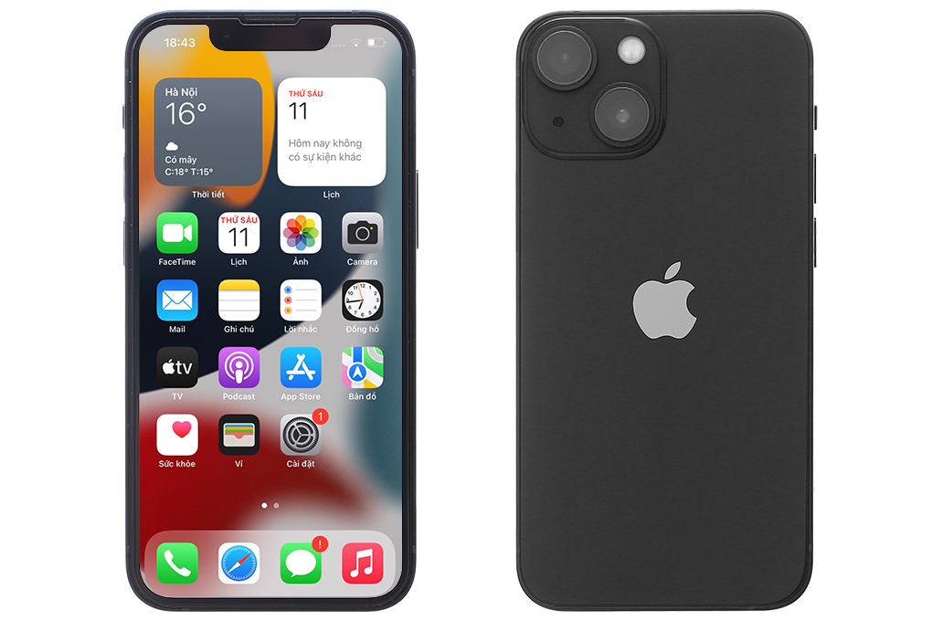 Điện thoại iPhone 13 128GB (Trắng, Hồng, Đen, Xanh dương)