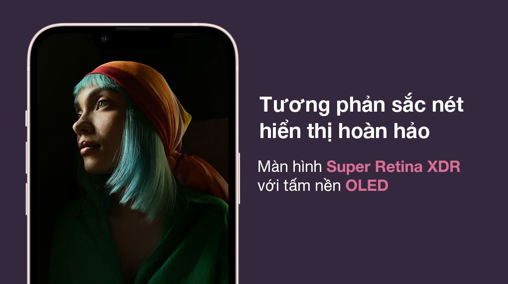 Điện thoại iPhone 13 128GB (Trắng, Hồng, Đen, Xanh dương)