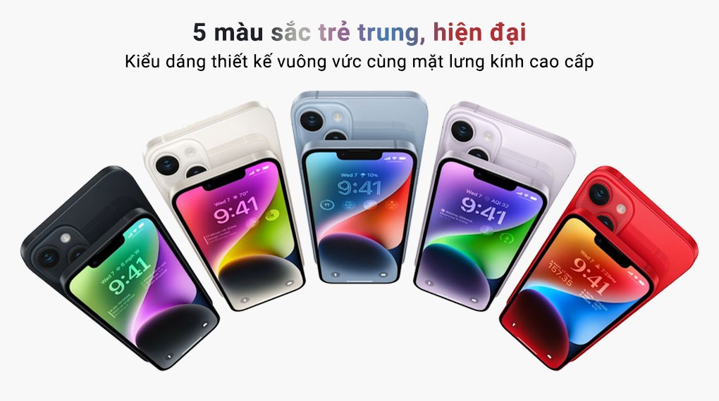 iPhone 14  512GB ( Đen, Trắng, Tím, Xanh Dương, Đỏ )