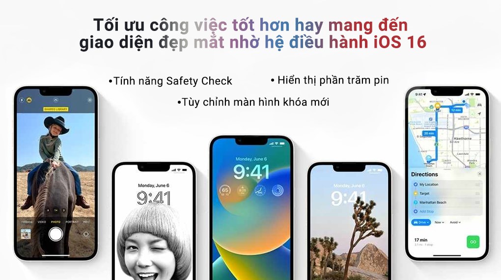 iPhone 14  256GB ( Đen, Trắng, Tím, Xanh Dương, Đỏ )