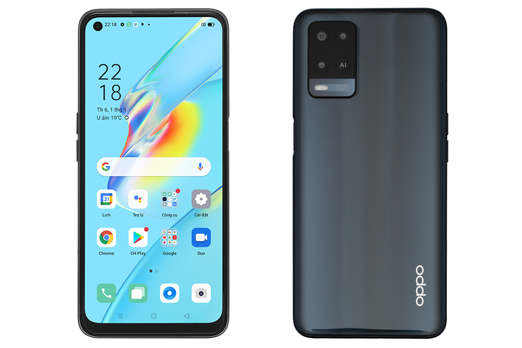 Điện thoại OPPO A54 4/128GB (Xanh Dương, Đen)