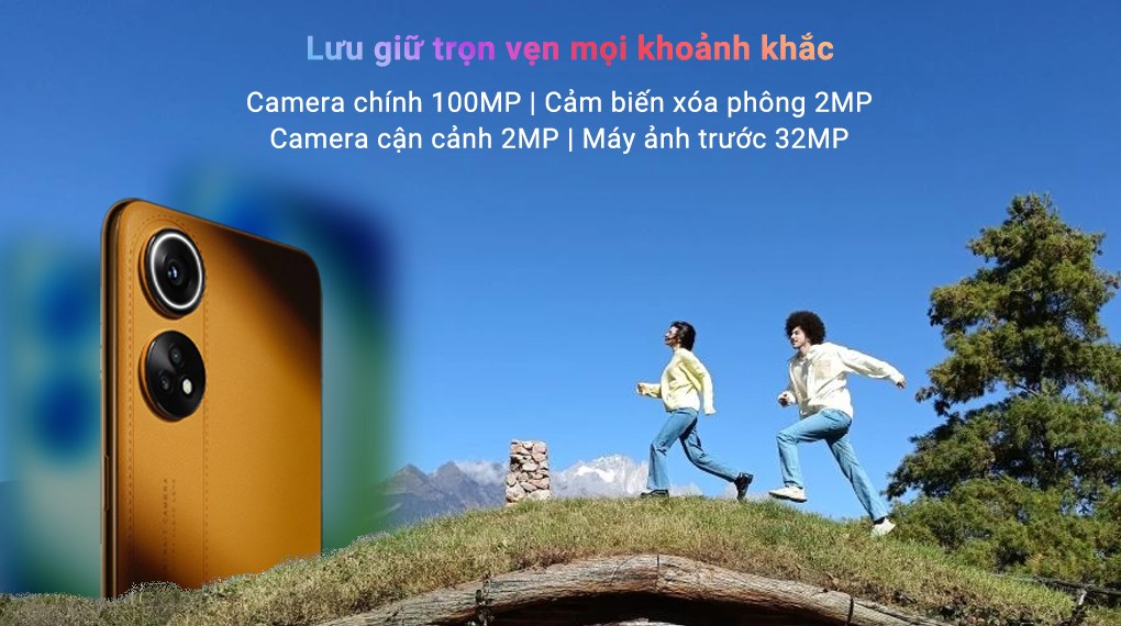 Điện thoại OPPO Reno8 T 8/256GB ( Đen, Cam )