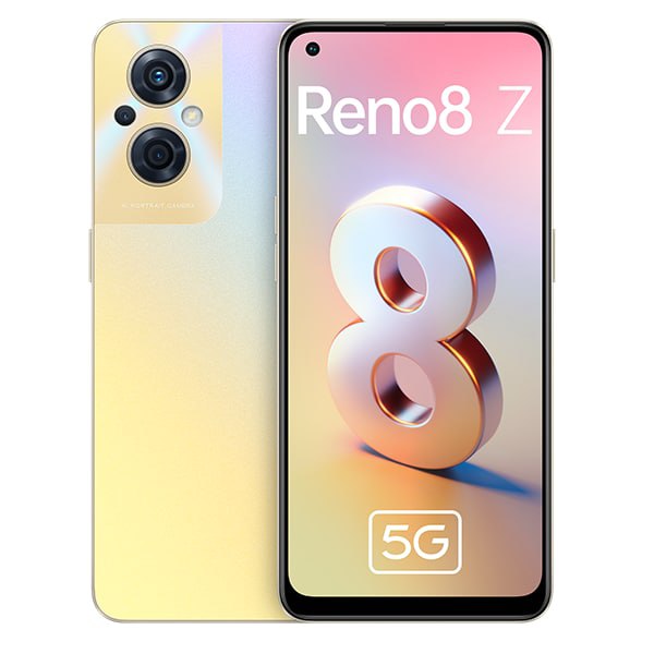Điện thoại OPPO Reno8 Z 5G 256 GB ( Vàng đồng, Đen )