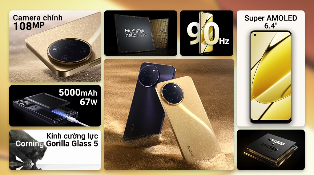 Điện thoại realme 11 256GB
