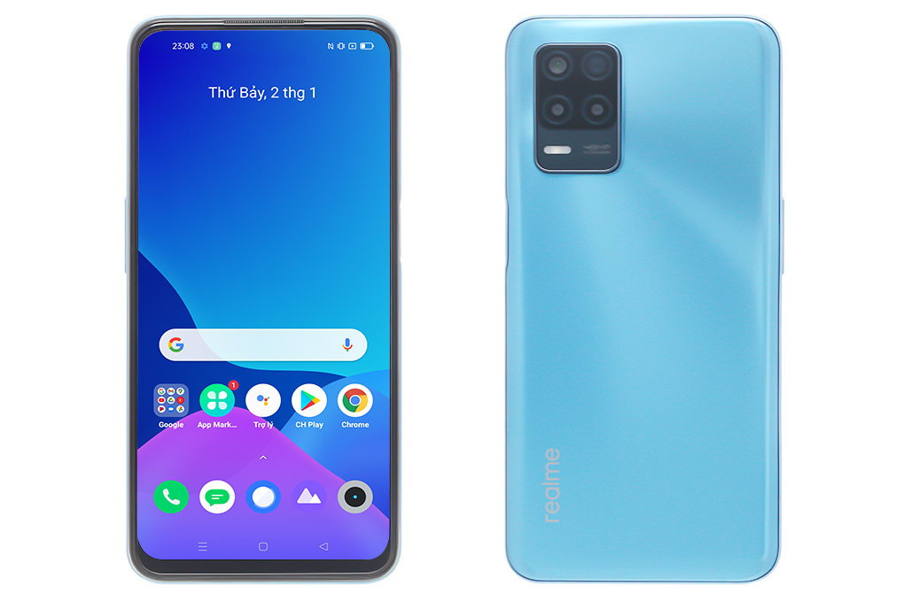Điện thoại Realme 8 5G ( xanh dương, đen)