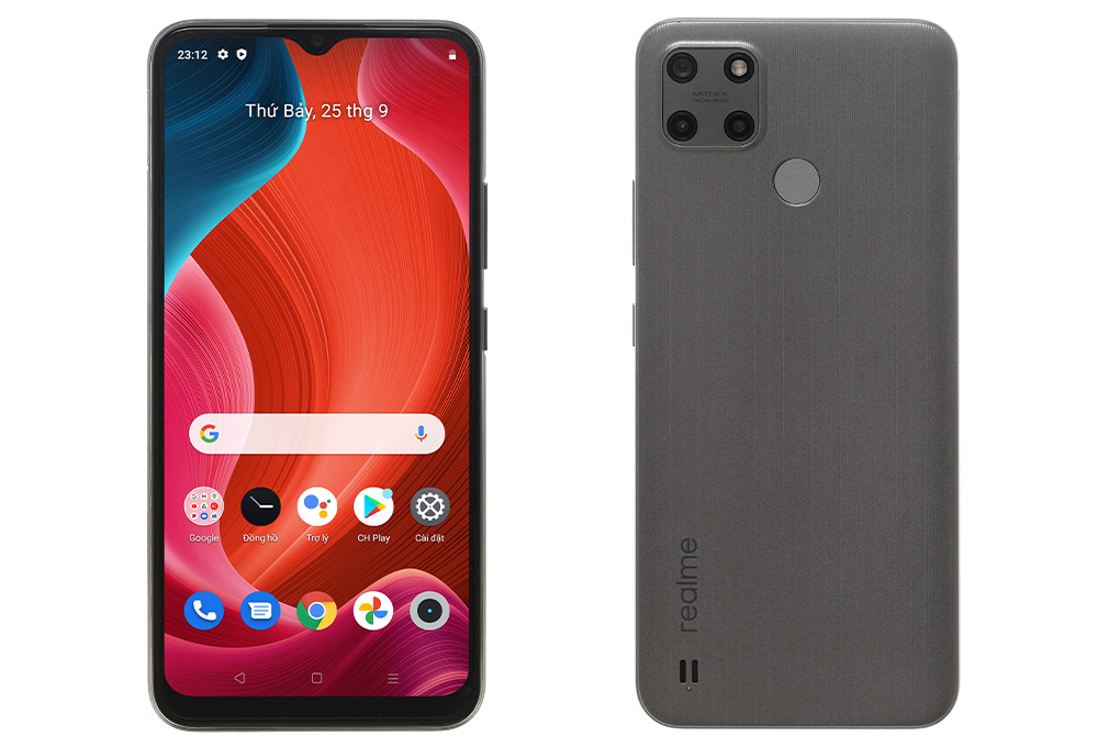 Điện thoại Realme C25Y 64GB     ( Xanh Dương , Xám )