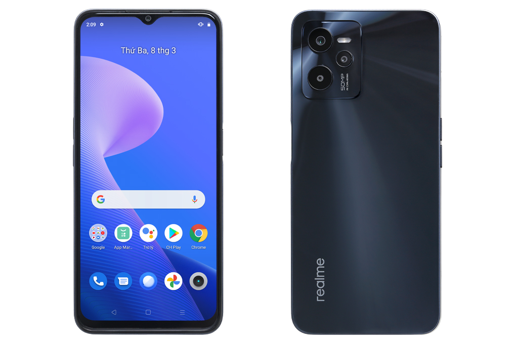 Điện thoại Realme C35 128GB ( Xanh ngọc , Đen )