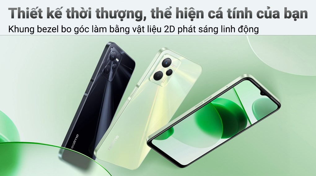 Điện thoại Realme C35 4/64GB ( Đen , Xanh Ngọc )