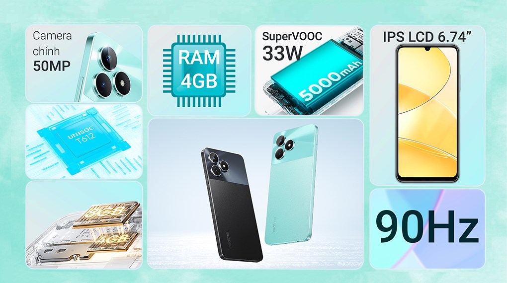 Điện thoại realme C51 128GB