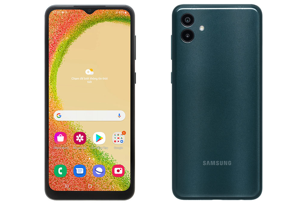 Điện thoại Samsung Galaxy A04  4GB/64GB ( Nâu, Xanh, Đen)