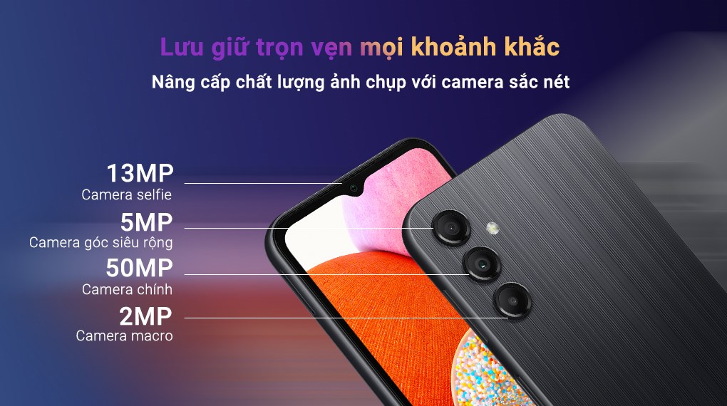 Điện thoại Samsung Galaxy A14 5G 6GB