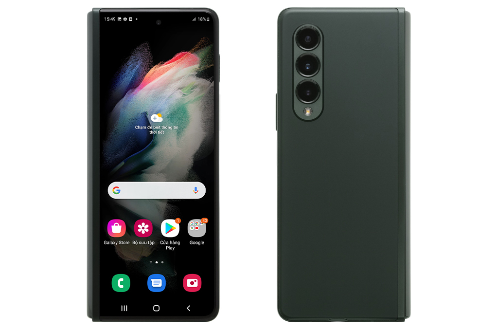 Điện thoại Samsung Galaxy Z Fold3 5G 512GB (Bạc , Xanh rêu, Đen)