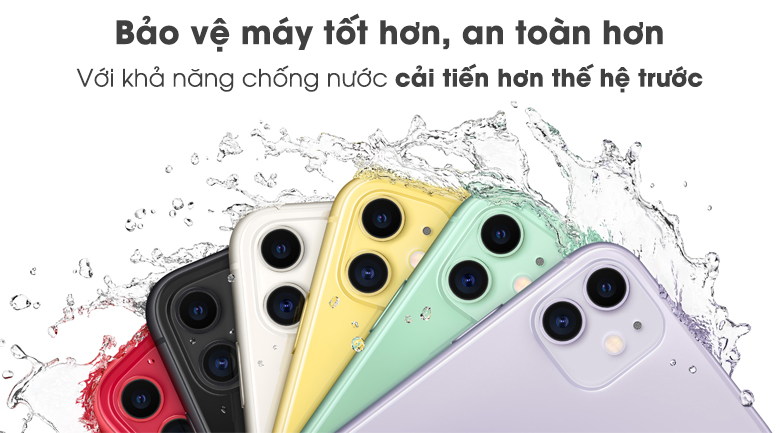 Điện thoại iPhone 11 128GB (Đen, Trắng)