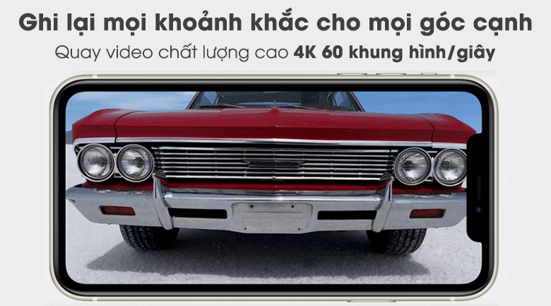 Điện thoại iPhone 11 128GB (Đen, Trắng)