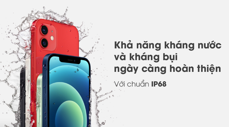 Điện thoại iPhone 12 64GB ( Trắng, Tím, Đen, Xanh Lá, Xanh Dương, Đỏ )