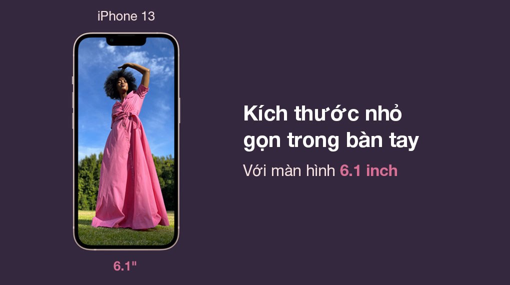 Điện thoại iPhone 13 128GB (Trắng, Hồng, Đen, Xanh dương)