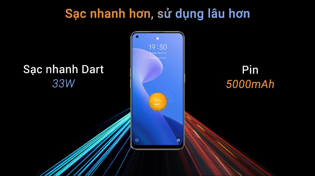 Điện thoại Realme 9 4G (Trắng, Đen,Vàng)