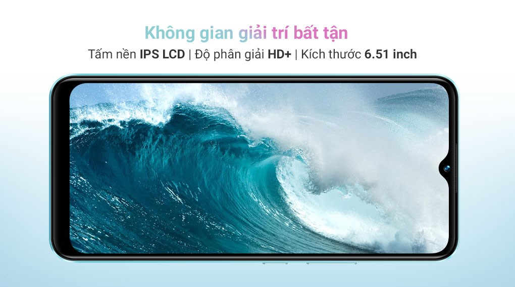 Điện thoại Vivo Y02s 32GB  (Xanh, Đen)