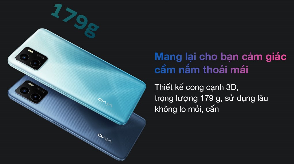Điện thoại Vivo Y15a (Trắng-Xanh, Xanh Đen)