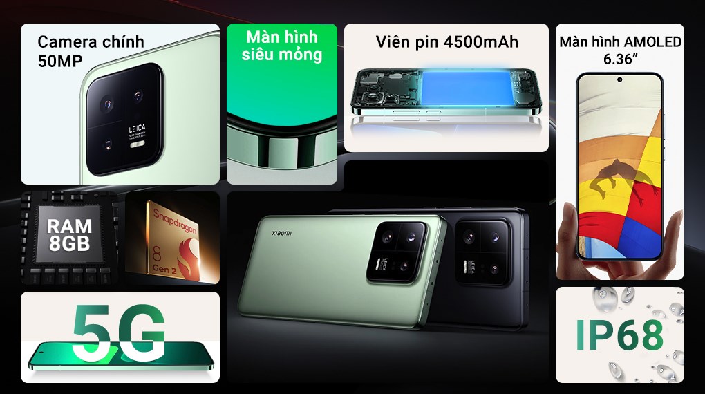 Điện thoại Xiaomi 13 Pro 5G ( 256GB)