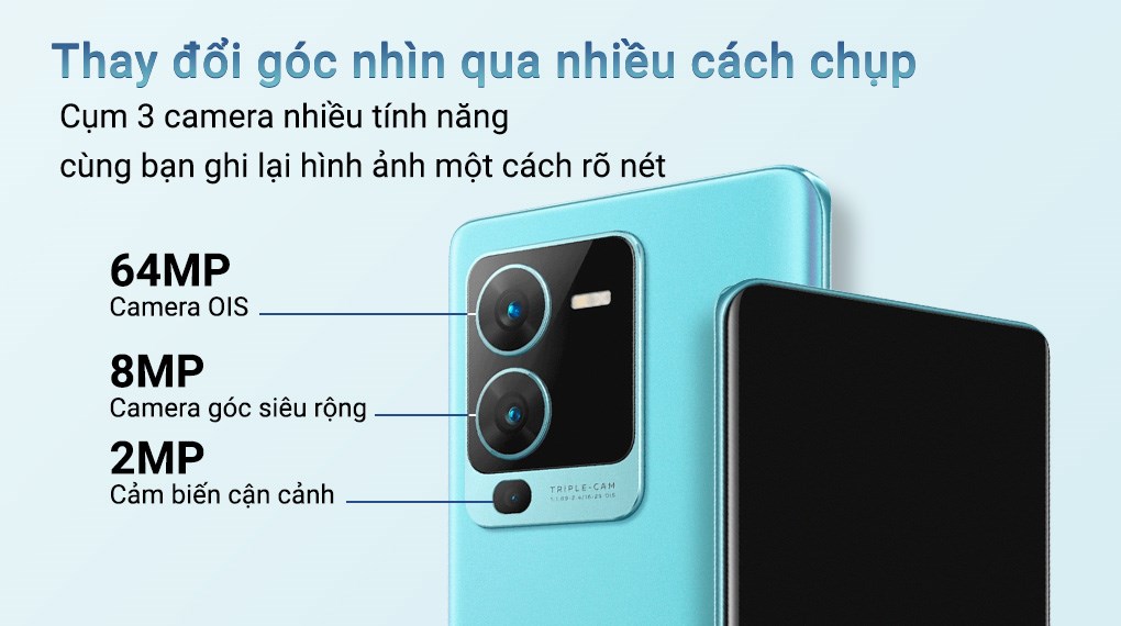 Điện Thoại Vivo V25 Pro 5G 8/128GB ( Xanh Dương , Đen )