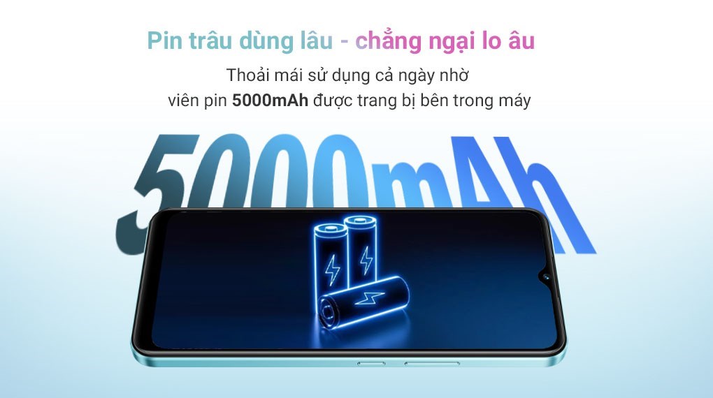 Điện thoại Vivo Y02s 64GB ( Xanh, Đen )