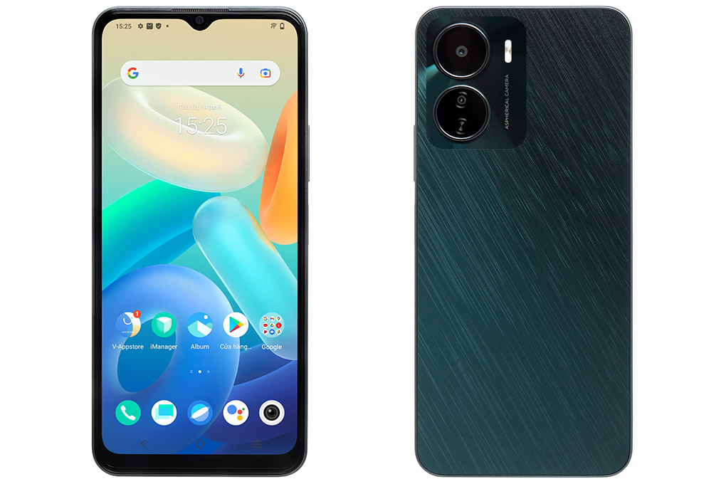 Điện thoại Vivo Y16 128GB (Vàng, Đen)