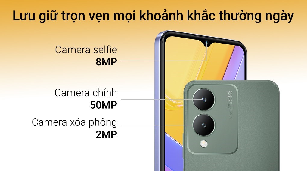 Điện thoại vivo Y17s (4GB/64GB)