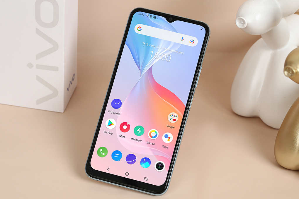 Điện thoại Vivo Y21 4/64GB ( Trắng , Xanh Tím )