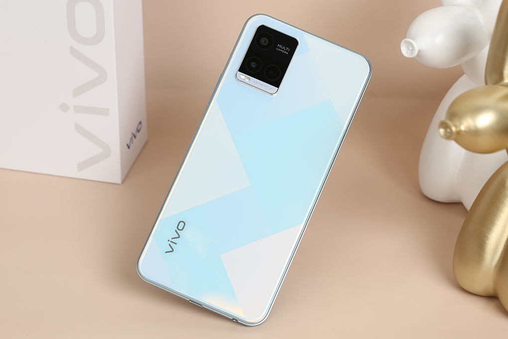 Điện thoại Vivo Y21 4/64GB ( Trắng , Xanh Tím )