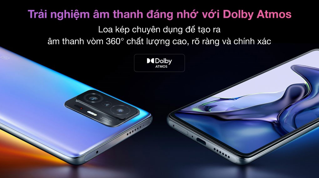 Điện thoại Xiaomi 11T 5G 256GB (Trắng, Xám, Xanh Dương)
