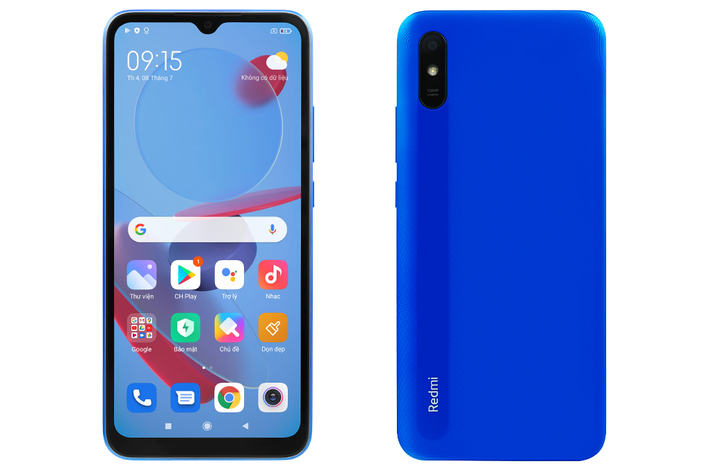 Điện thoại Xiaomi Redmi 9A (Xám,  Xanh  Dương , Xanh lam)