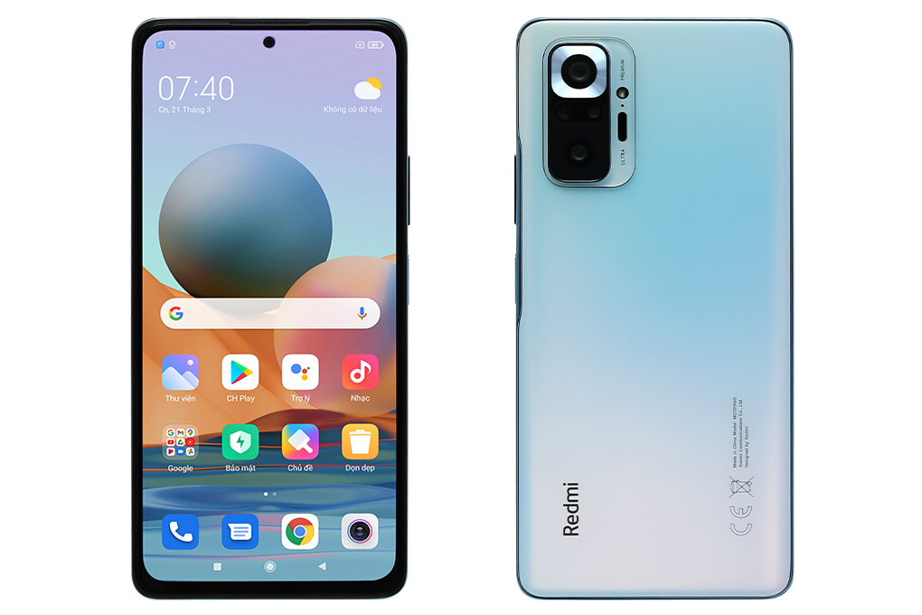 Điện thoại Xiaomi Redmi Note 10 Pro 8GB/128GB   ( Vàng Đồng, Xám, Xanh Dương )
