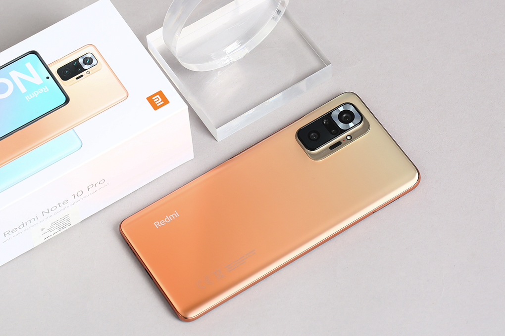 Điện thoại Xiaomi Redmi Note 10 Pro 8GB/128GB   ( Vàng Đồng, Xám, Xanh Dương )