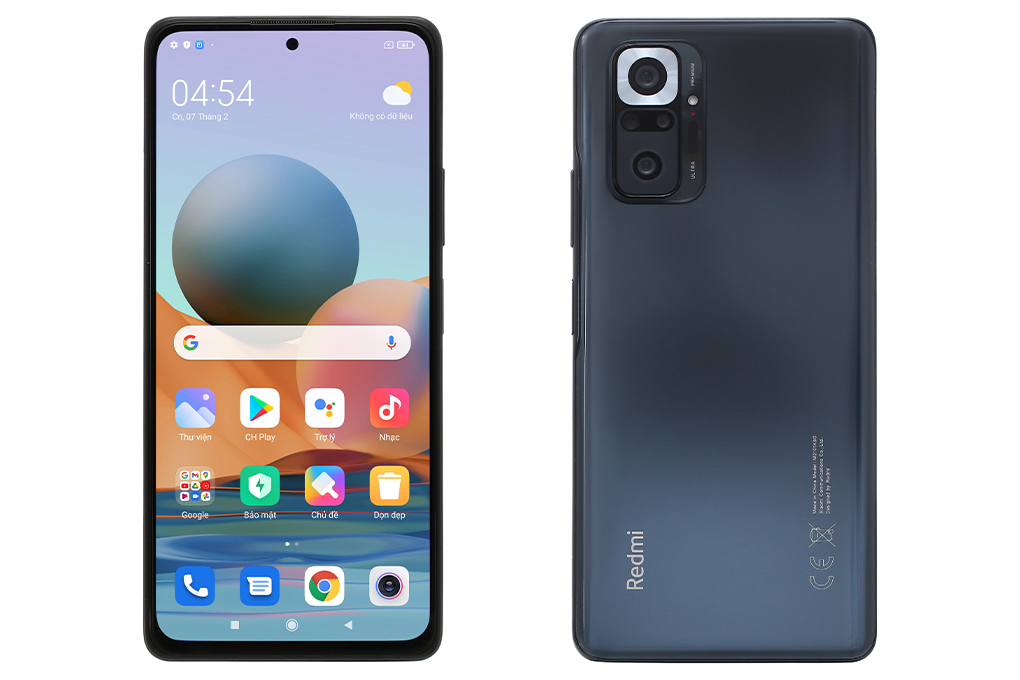 Điện thoại Xiaomi Redmi Note 10 Pro 8GB/128GB   ( Vàng Đồng, Xám, Xanh Dương )