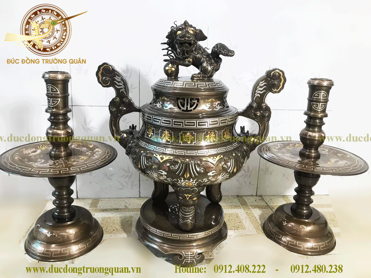 Bộ tam sự khảm ngũ sắc