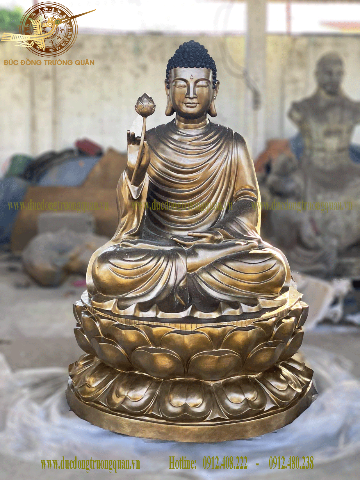 Đúc tượng Đức Phật Thích Ca Mâu Ni 1