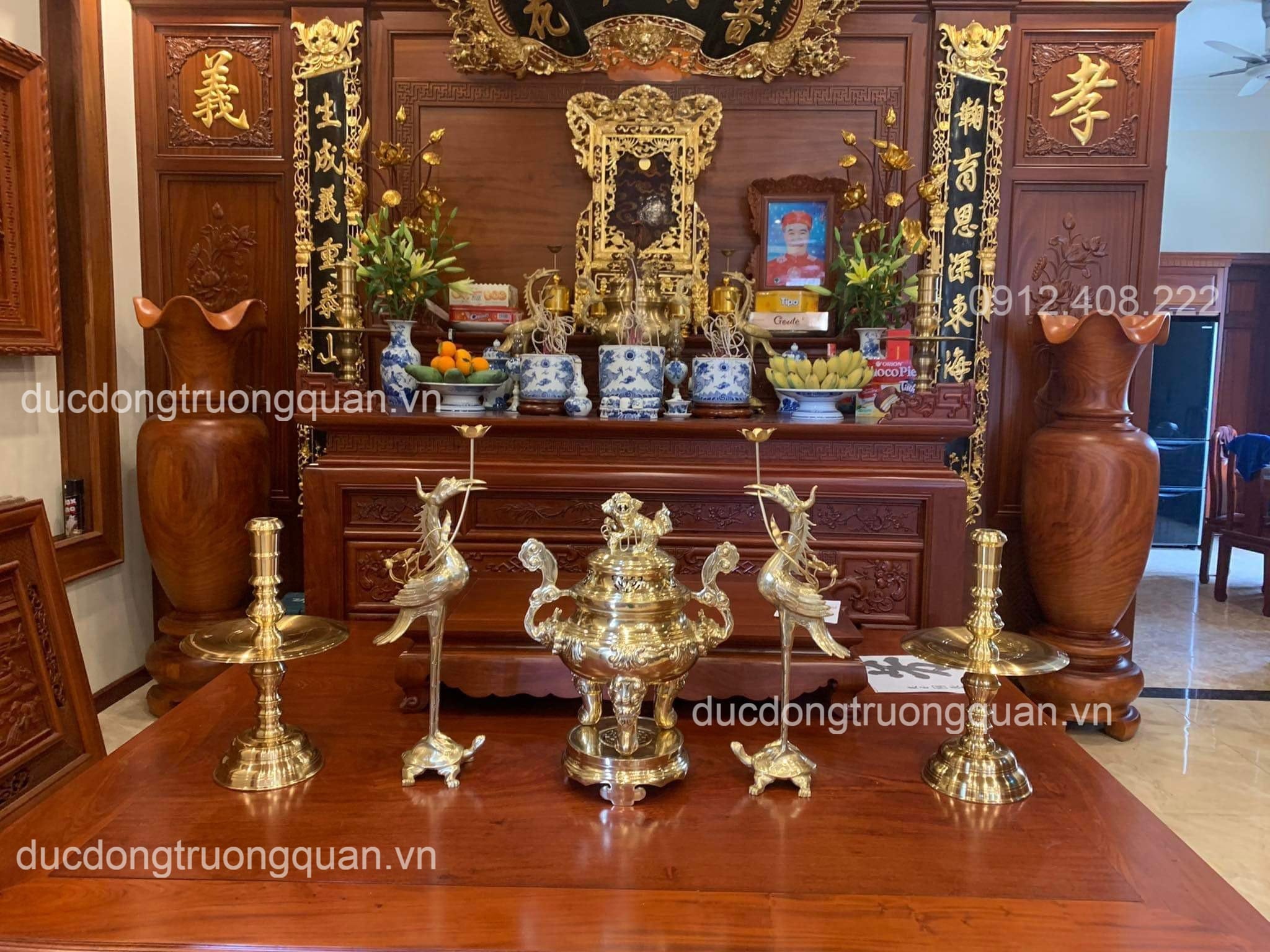 HƯỚNG DẪN BÀY TRÍ BỘ NGŨ SỰ BẰNG ĐỒNG CHUẨN TÂM LINH- PHONG THỦY