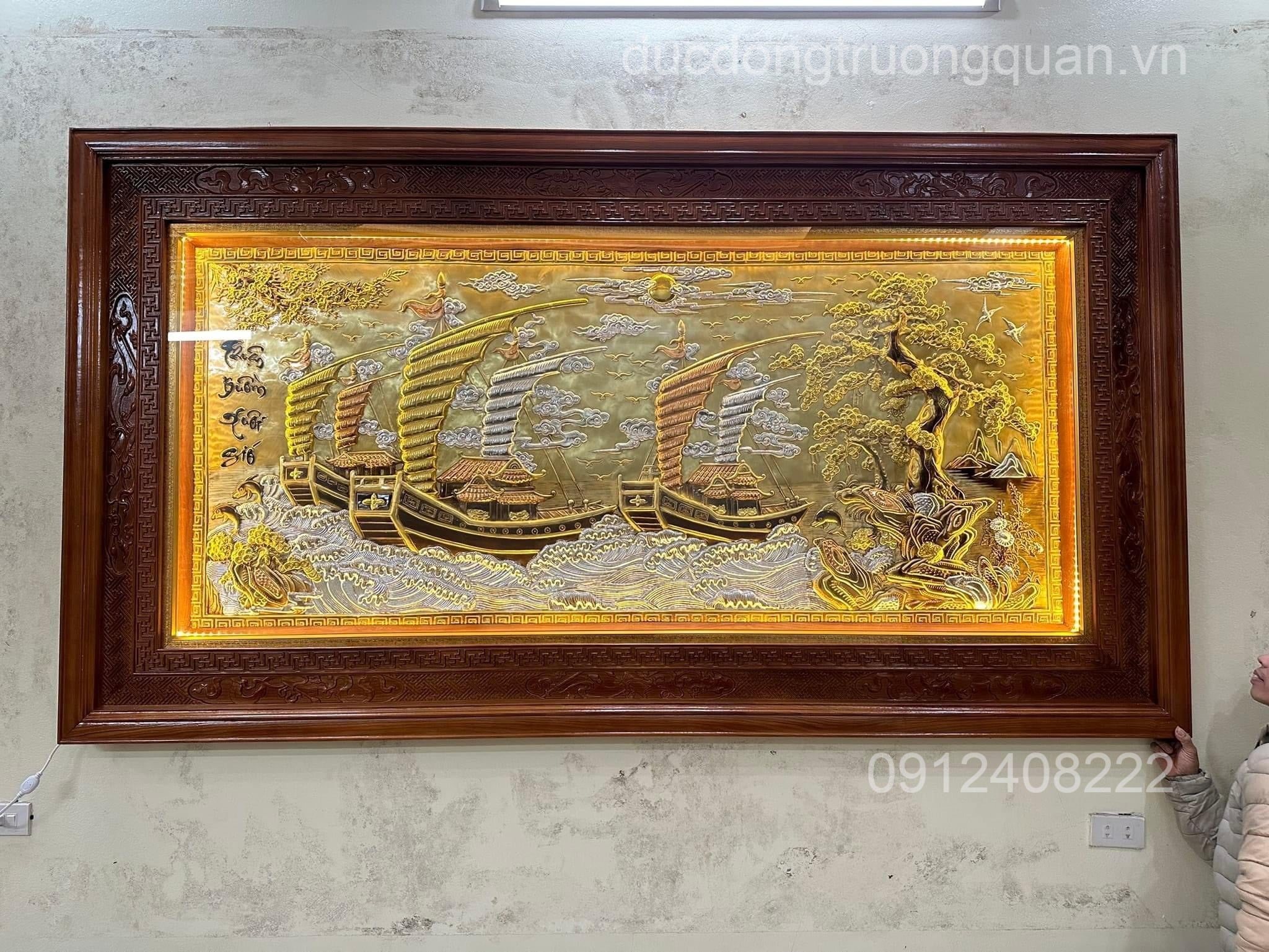 TRANH THUẬN BUỒM XUÔI GIÓ BẰNG ĐỒNG