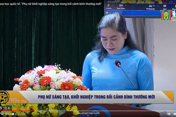 Phụ nữ khởi nghiệp sáng tạo trong bối cảnh bình thường mới