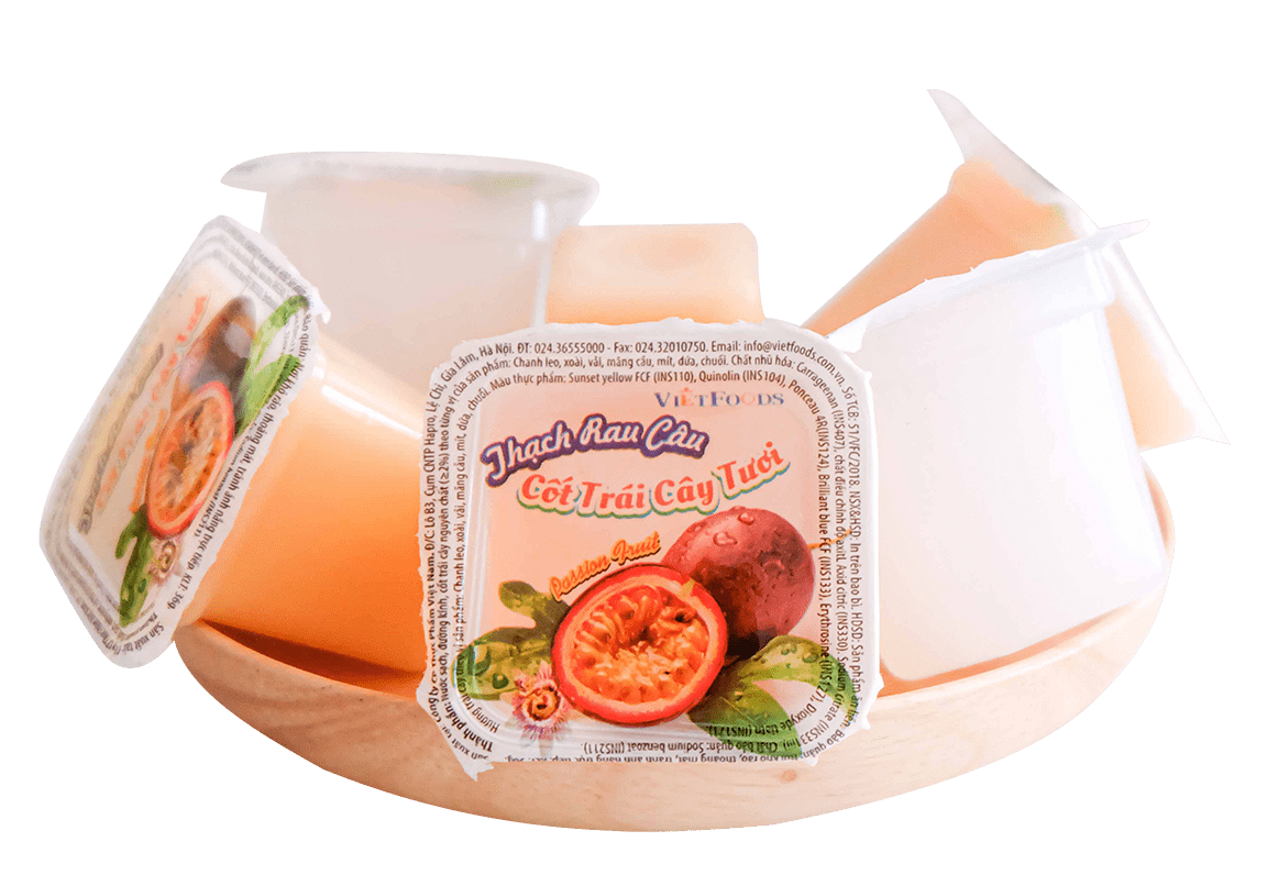 Thạch rau câu Cốt túi lưới