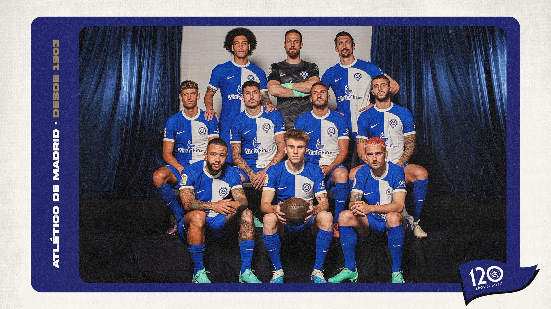 Atlético de Madrid là ông lớn đầu tiên công bố trang phục cho mùa giải mới, chỉ 2 ngày trước 