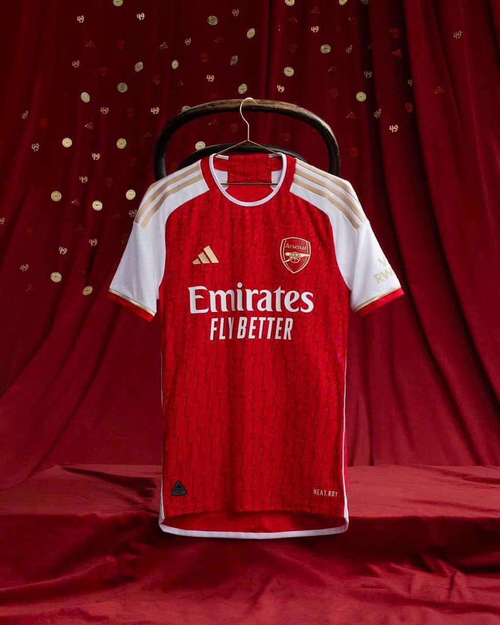 Arsenal Trình Làng Mẫu Áo Mới 2023/2024