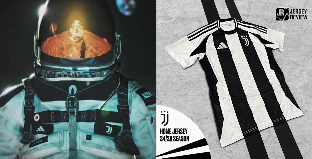 Áo đấu sân nhà Juventus 24-25 lấy cảm hứng từ cuộc đổ bộ lên Mặt Trăng