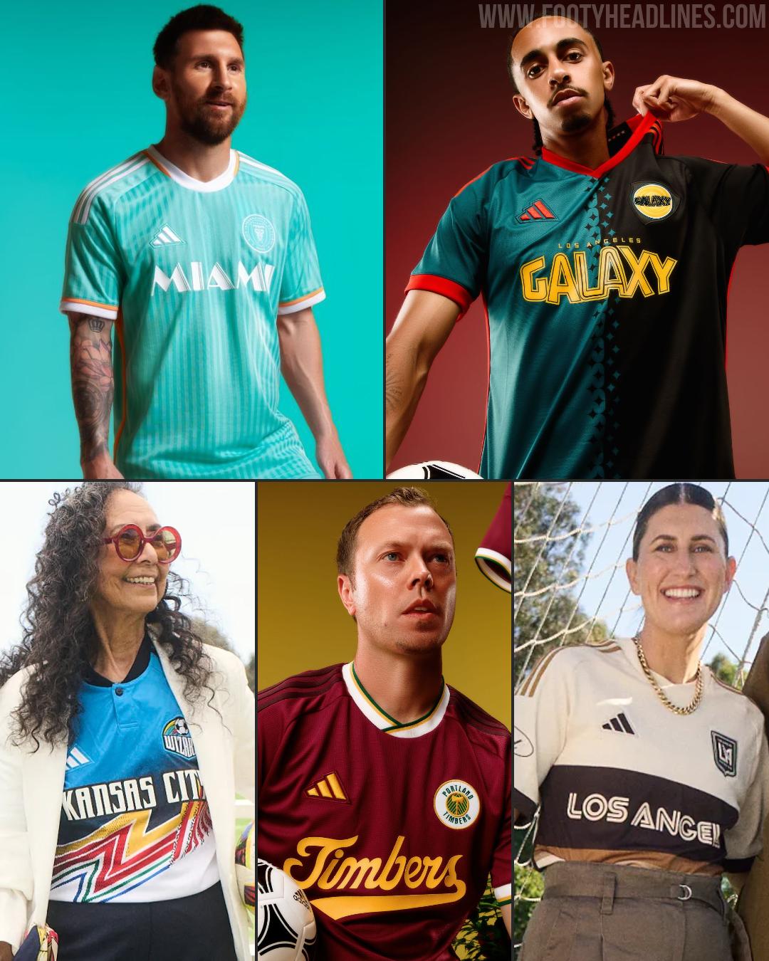 Bộ quần áo thứ ba của Adidas MLS Teams 2024 !